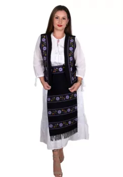 Costum Rochie Vesta Brau si 2 Fote Filipa 2 imagine