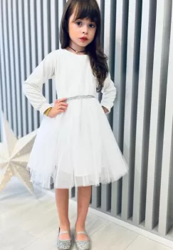 Rochie Alba ca Zapada imagine