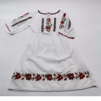 Rochie traditionala fetite Alberta imagine