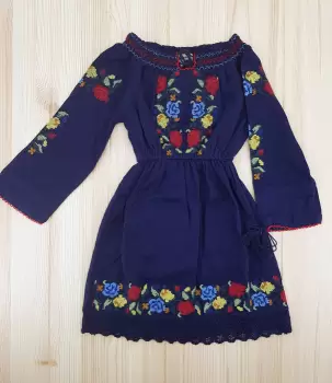 Rochie traditionala fetite Ana 2 imagine