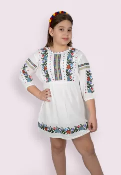 Rochie traditionala fetite Dorina 2 imagine