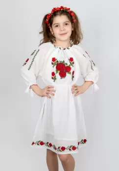 Rochie traditionala fetite Elvira imagine