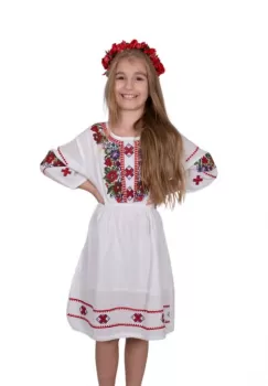 Rochie traditionala fetite Maria 14 imagine