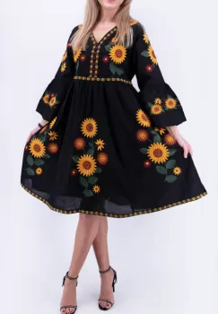 Rochie Traditionala Flora 2 imagine