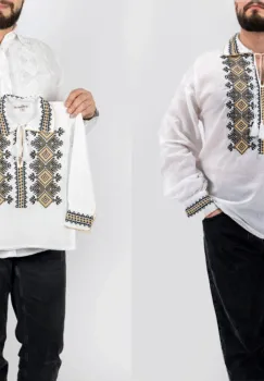 Set Traditional - Camasa Tata   Camasa fiu Denis imagine