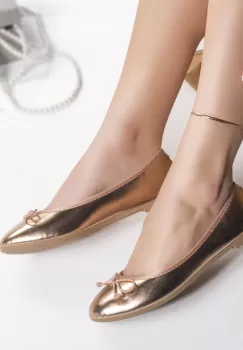 Balerini dama bronz piele ecologica amany imagine