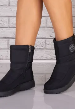 Cizme Dama Imblanite Negre din Fas Alenea imagine