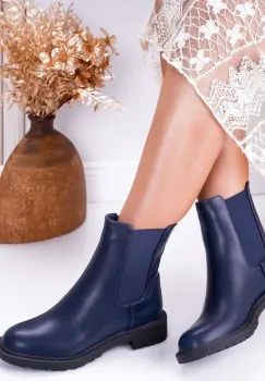 Ghete dama Bluemarin din Piele Ecologica Eve imagine