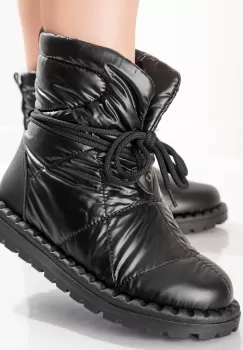 Ghete Dama Imblanite Negre din Fas Sanai imagine