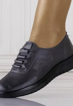 Pantofi casual akayla Gri piele ecologica imagine