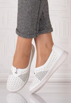 Pantofi casual Albi dama din Piele Ecologica Amosa imagine