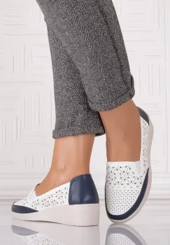 Pantofi casual Albi dama din Piele Ecologica Aveline imagine