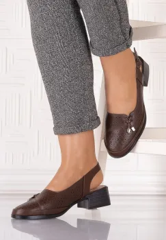 Pantofi casual Maro dama din Piele Ecologica Irinelea imagine