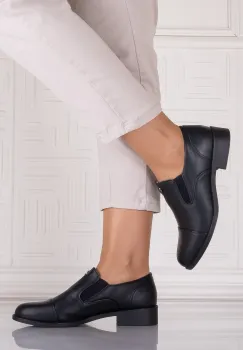 Pantofi casual Negrii dama din Piele Ecologica Olsada imagine