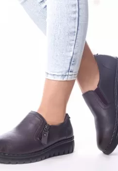 Pantofi casual nevaeh mov piele ecologica imagine