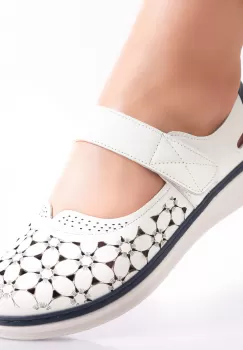 Pantofi dama casual Albi din Piele Ecologica Agali imagine