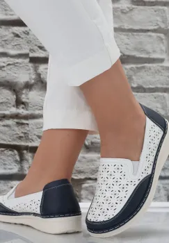 Pantofi dama casual Albi din Piele Ecologica Hudiana imagine