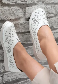 Pantofi dama casual Albi din Piele Ecologica Ilana imagine