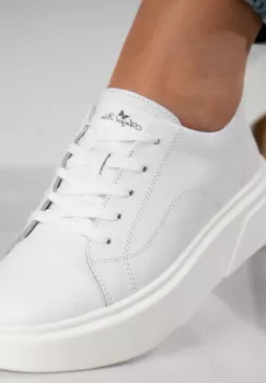 Pantofi dama casual Albi din Piele Naturala Agreta imagine