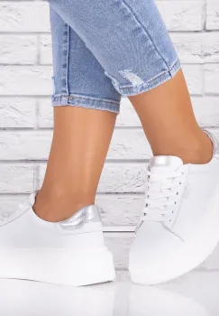 Pantofi dama casual Albi din Piele Naturala Arselia imagine