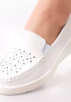 Pantofi dama casual Albi din Piele Naturala Avril imagine