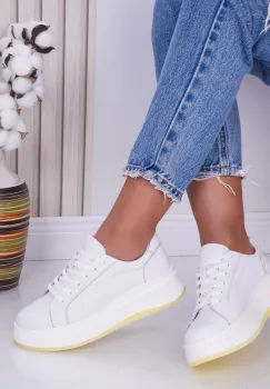 Pantofi dama casual Albi din Piele Naturala Ema imagine