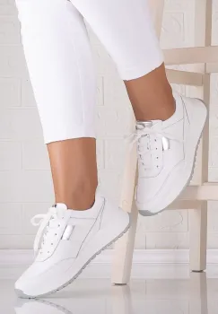 Pantofi dama casual Albi din Piele Naturala Jenina imagine