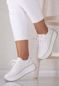 Pantofi dama casual Albi din Piele Naturala Lerana imagine