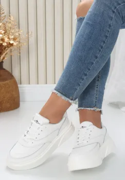Pantofi dama casual Albi din Piele Naturala Nely imagine