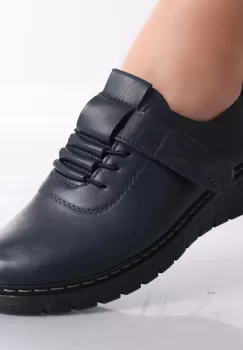 Pantofi dama casual Bleumarin din Piele Ecologica Magaly imagine