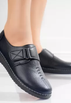Pantofi dama casual Bleumarin din Piele Ecologica Vodo imagine