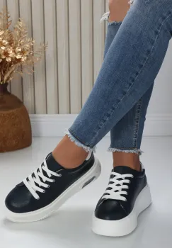 Pantofi dama casual Bluemarin din Piele Naturala Issa imagine