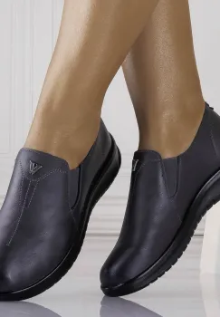 Pantofi dama casual Gri din piele ecologica roy imagine