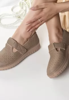 Pantofi dama casual kaki din piele ecologica maliza imagine
