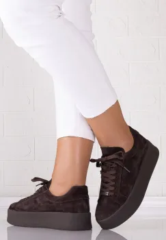 Pantofi dama casual Maro din Piele Naturala Intoarsa Semila imagine