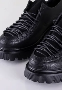 Pantofi dama casual Negri din piele ecologica Glenira imagine