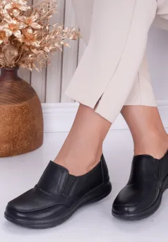 Pantofi dama casual Negri din Piele Ecologica Rami imagine