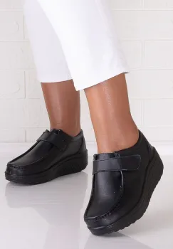 Pantofi dama casual Negri din Piele Naturala Rachel imagine