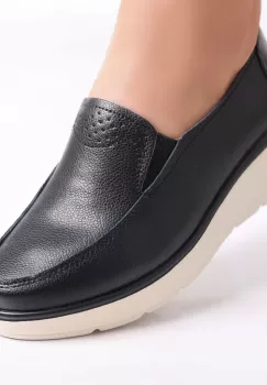 Pantofi dama casual Verzi din Piele Naturala Molida imagine
