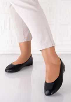 Pantofi dama Negrii din Piele Ecologica Yolandia imagine