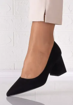 Pantofi dama Negrij din Piele Ecologica Intoarsa Lordina imagine