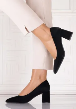 Pantofi eleganti Black dama din Piele Ecologica Arriba imagine