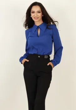 Bluza lejera albastru 36 imagine