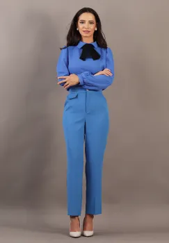 Bluza lejera albastru 36 imagine