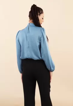 Bluza lejera bleu 36 imagine