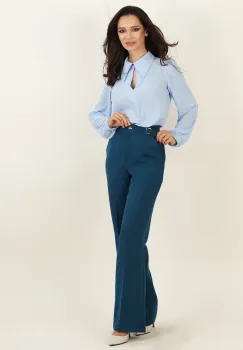 Bluza lejera bleu 36 imagine