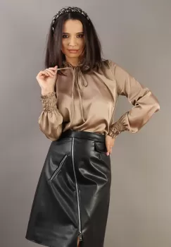 Bluza lejera capucino 36 imagine