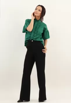 Bluza lejera Verde 36 imagine