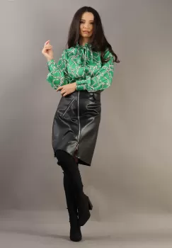 Bluza lejera Verde 36 imagine