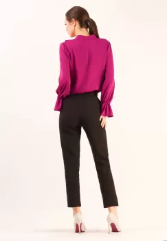 Bluza lejera violet 36 imagine